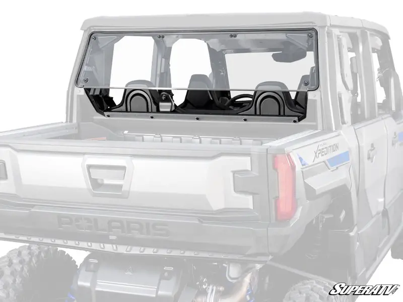 Superatv Polaris Xpedition Xp Rear Windshield 2
