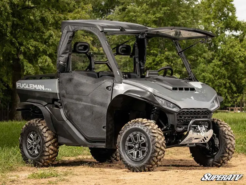 Superatv Resistant Flip Windshield Segway Fugleman Ut10 Scratch 2