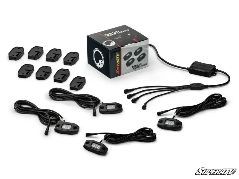 Superatv Rgb Rock Light Kit 1