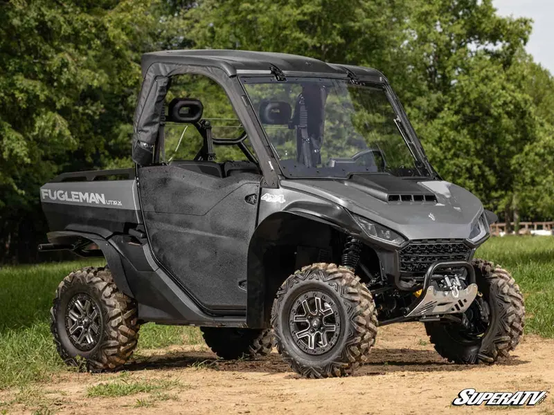 Superatv Segway Fugleman Ut10 Scratch-Resistant Flip Windshield 2