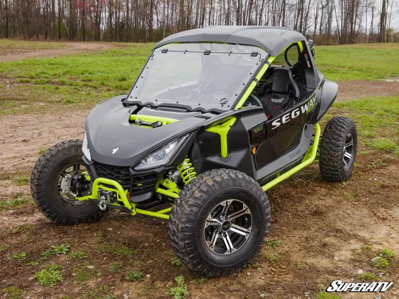 Superatv Segway Villain Scratch-Resistant Flip Windshield 2