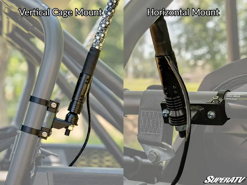 Superatv Whip Light Mounting Brackets 6