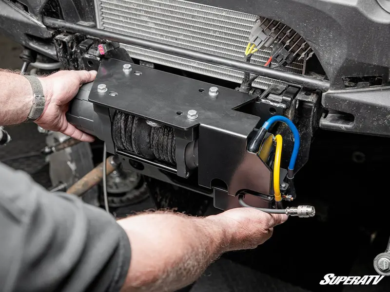 Superatv Yamaha Wolverine R-Max Ready-Fit Winch 2