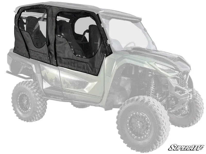 Superatv Yamaha Wolverine Rmax 1000 Primal Soft Cab Enclosure Upper Doors 1