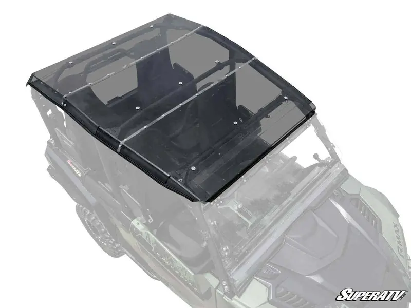 Superatv Yamaha Wolverine Rmax 4 Tinted Roof 1