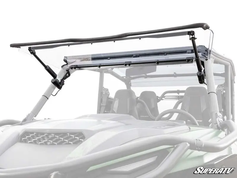 Superatv Yamaha Wolverine Rmax Max Drive Power Flip Windshield 1
