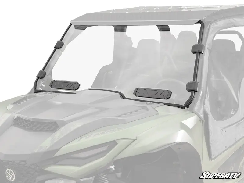 Superatv Yamaha Wolverine Rmax Vented Full Windshield 1