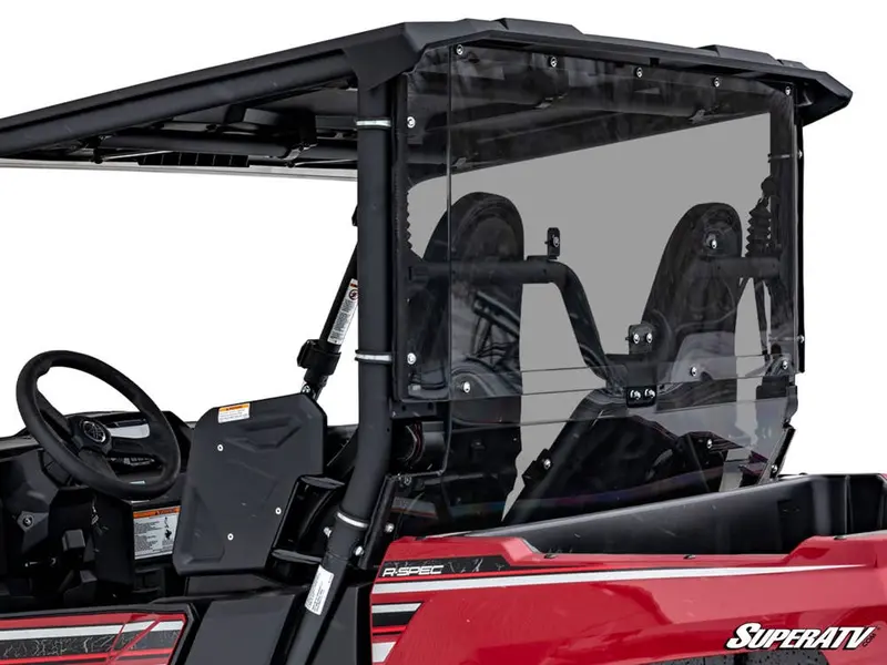 Superatv Yamaha Wolverine X2 850 Rear Windshield 1
