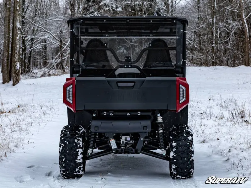 Superatv Yamaha Wolverine X2 850 Rear Windshield 2