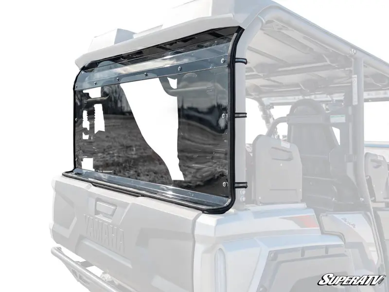 Superatv Yamaha Wolverine X4 850 Rear Windshield 1