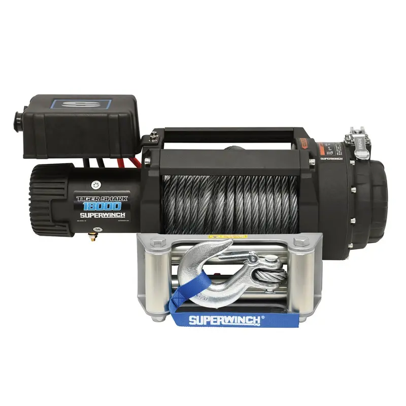 Superwinch 18000 Lbs 12V Dc Wire Rope Tiger Shark Winch 1