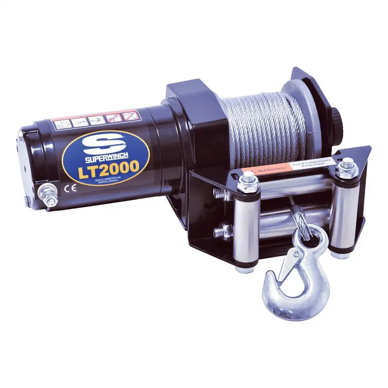 Superwinch 2000 Lbs 12V Dc 5/32In X 49Ft Steel Rope Lt2000 Winch 2
