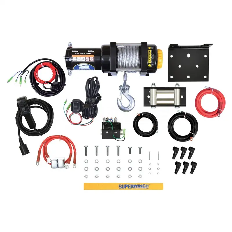 Superwinch 4000 Lbs 12V Dc 3/16In X 50Ft Steel Rope Lt4000 Winch 2