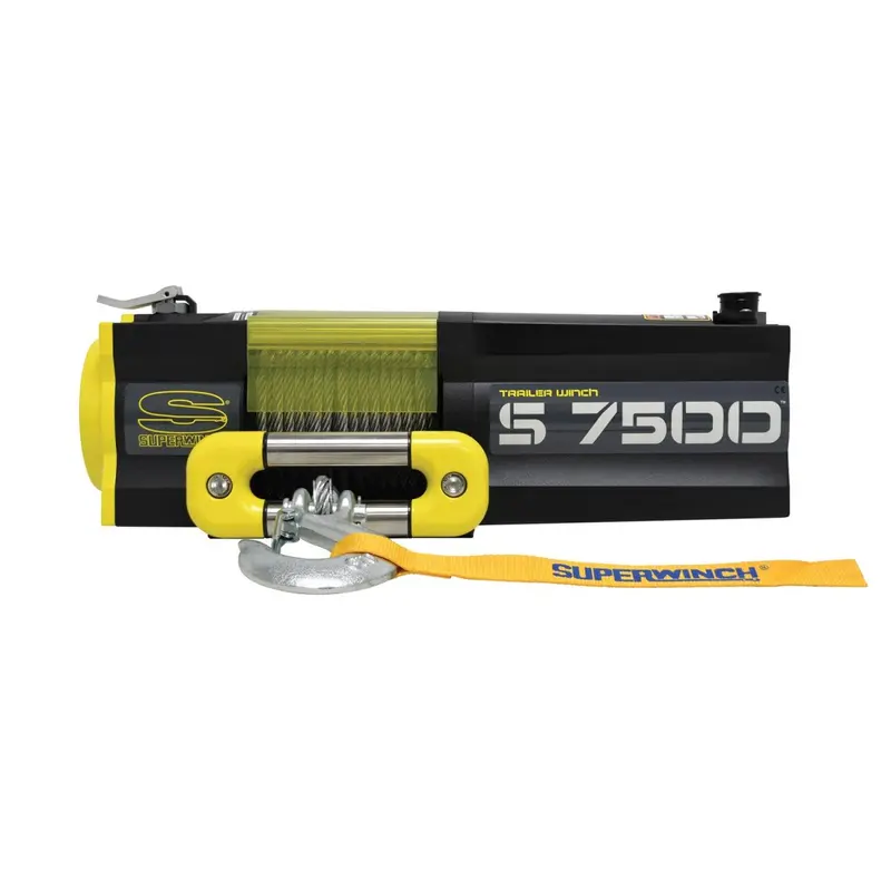 Superwinch 7500 Lbs 12V Dc 5/16In X 54Ft Steel Rope S7500 Winch 1