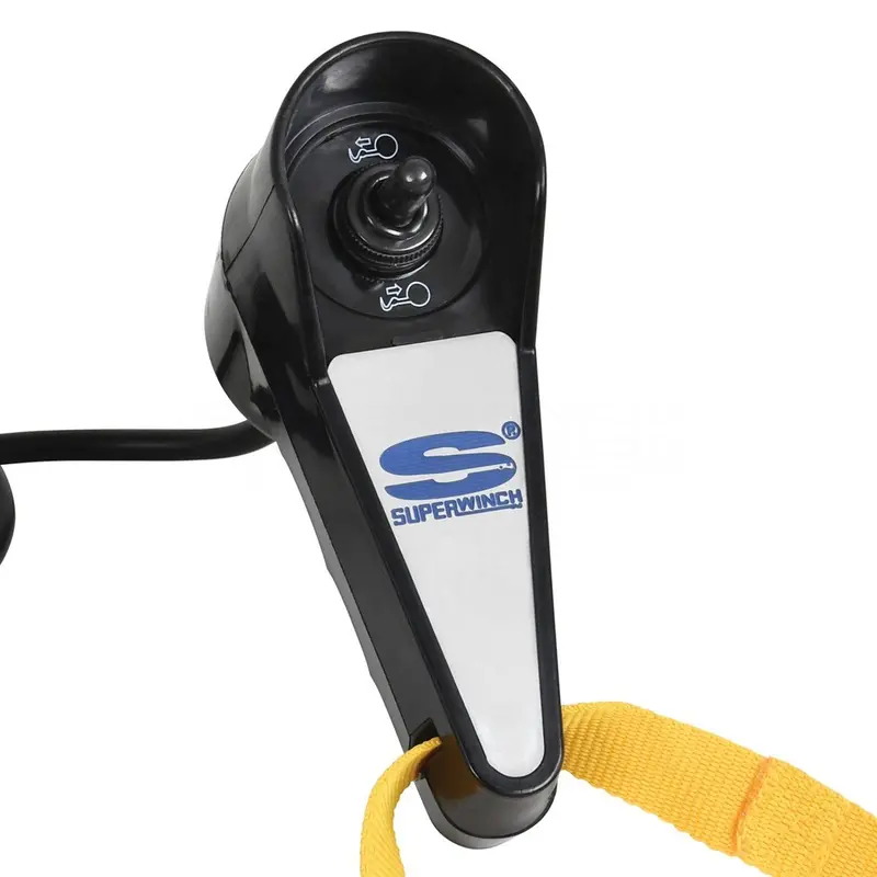 Superwinch Replacement Remote Control Tiger Shark 9500/11500 Lp8500/10000 Ut3000 Winches - Black 2