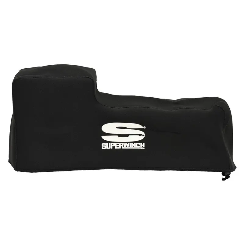 Superwinch Winch Cover For 9500/11500 And S5500/75/ Tiger Shark Winches - Blk Neoprene 1