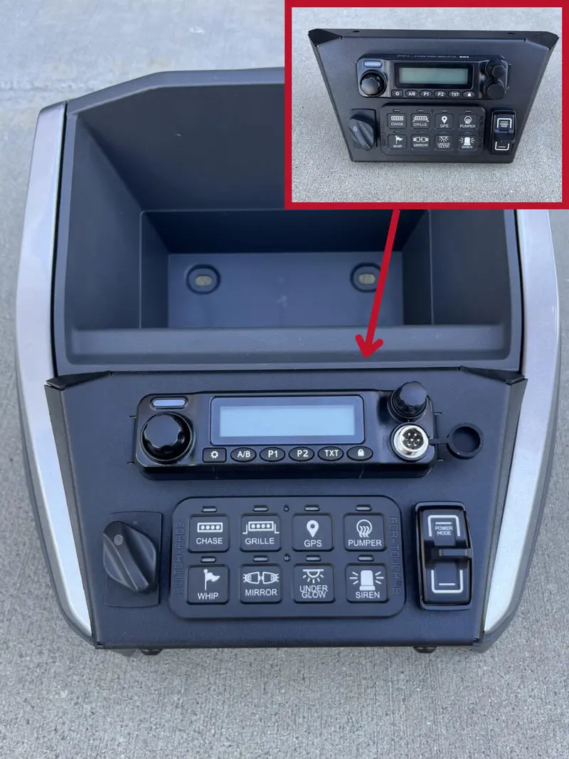 Switch Pros Kawasaki Teryx H2 Rugged Radio Dash Mount 1