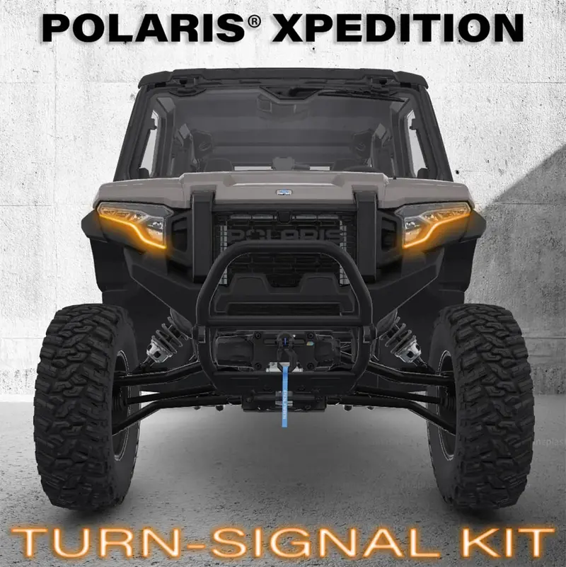 Switch Works Polaris Xpedition Plug & Play Sequential Front Led Lights W/Taillight Integration Turn-Signal Kit 2
