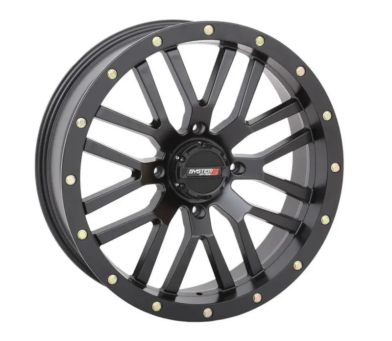 System 3 Black St-3 & Maxxis Liberty Performance Off Road Wheel & Tire Kit 3