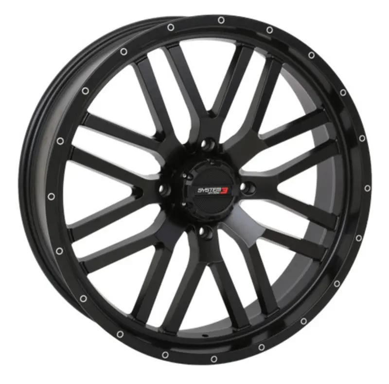 System 3 Black St-3 & System 3 Rc500s 8 Ply Rock Crawler Wheel & Tire Kit 2