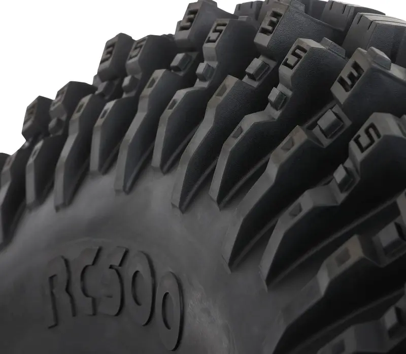 System 3 Black St-3 & System 3 Rc500s 8 Ply Rock Crawler Wheel & Tire Kit 4