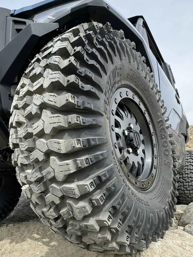 System 3 Black St-3 & System 3 Rc500s 8 Ply Rock Crawler Wheel & Tire Kit 6