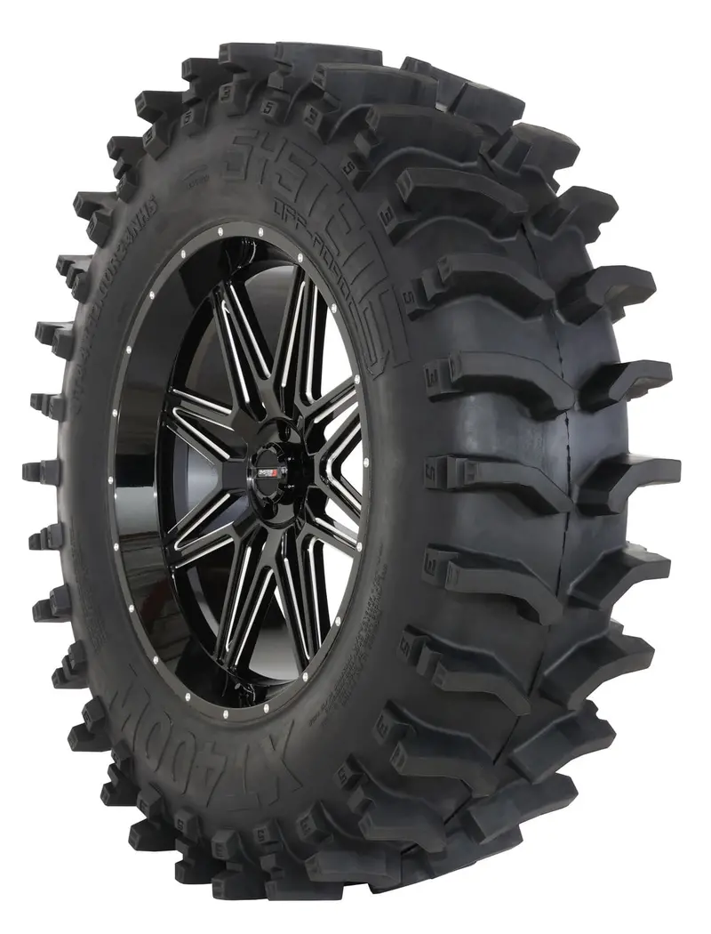 System 3 Black St-3 & System 3 Xt400w Xtreme Mud Wheel & Tire Kit 5