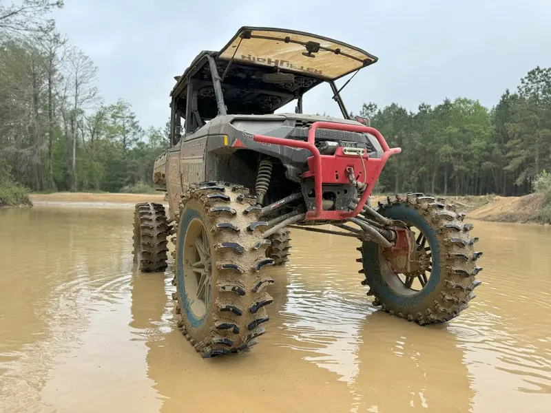 System 3 Black St-3 & System 3 Xt400w Xtreme Mud Wheel & Tire Kit 6
