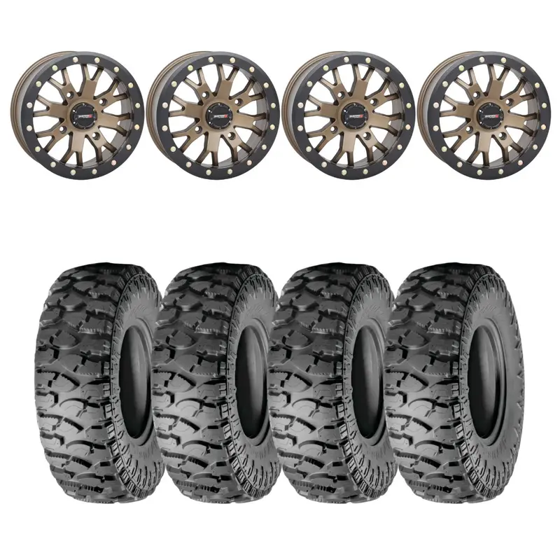 System 3 Bronze Sb-4 Beadlock & Atturo Trail Blade Boss Wheel & Tire Kit 1
