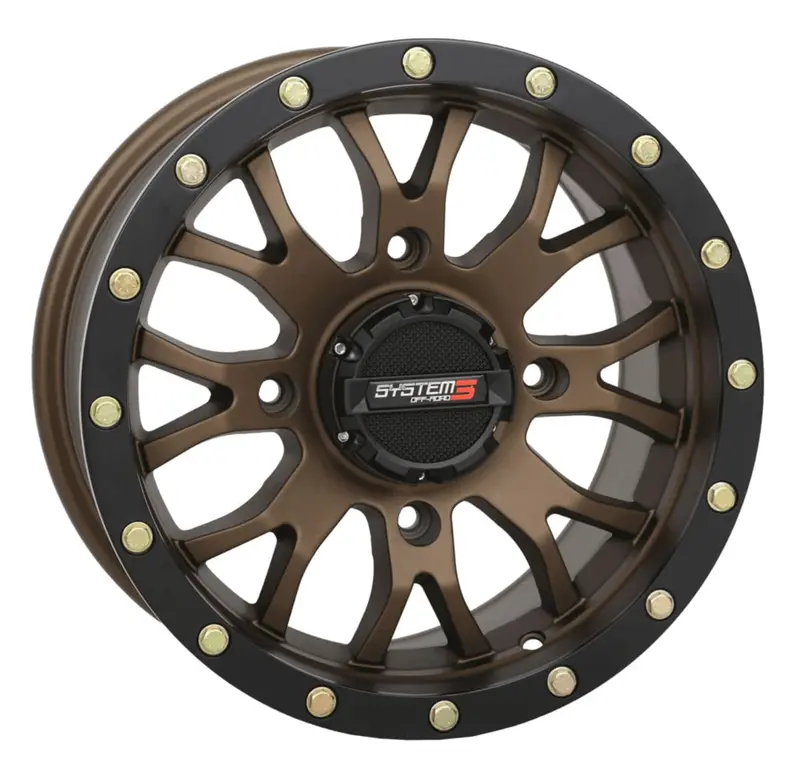 System 3 Bronze Sb-4 Beadlock & Sedona Trail Saw Wheel & Tire Kit 2