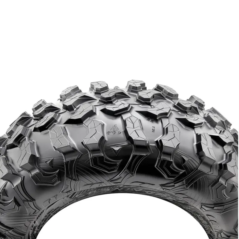 System 3 Gloss Black St-4 & Maxxis Radial Carnivore Wheel & Tire Kit 6