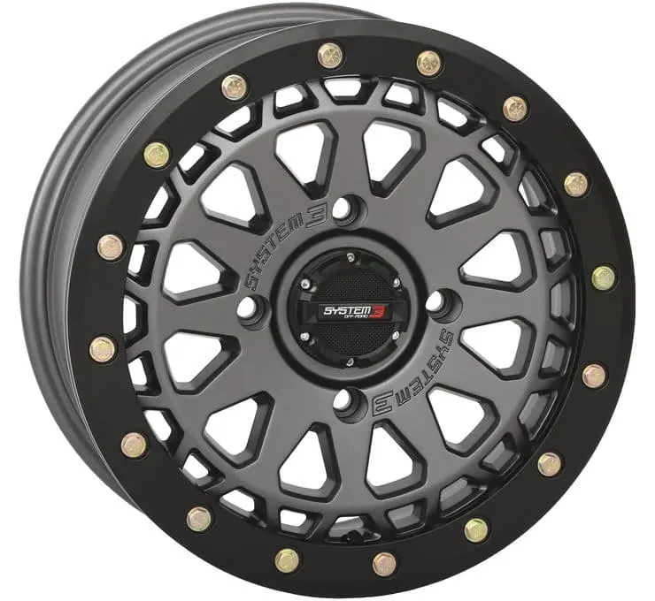 System 3 Gunmetal Grey Sb-6 Beadlocks & System 3 Extreme Trail Radial Xt400 Wheel & Tire Kit 2