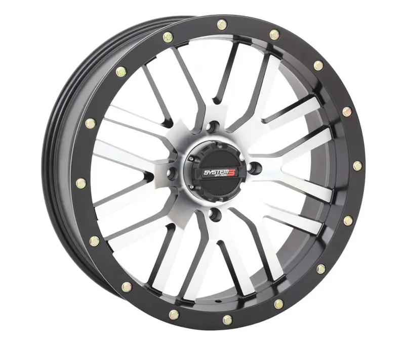 System 3 Machined St-3 & Maxxis Liberty Performance Off Road Wheel & Tire Kit 2