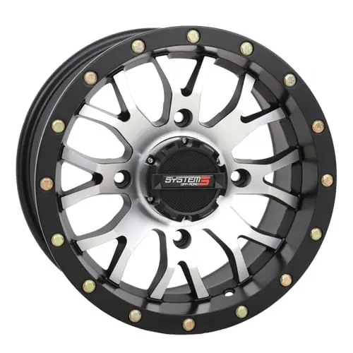 System 3 Machined St-3 & System 3 Offroad Xtr370 Wheel & Tire Kit 3