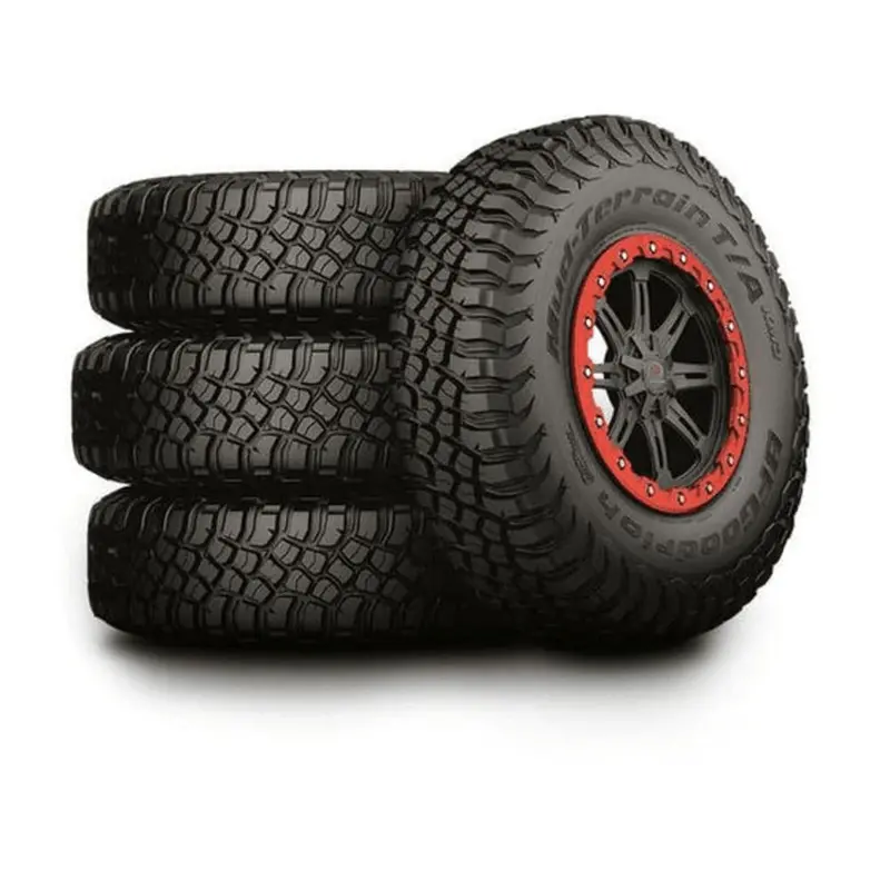 System 3 Matte Black Sb-5 Beadlock & Bfgoodrich Mud-Terrain T/A Km3 Wheel & Tire Kit 3