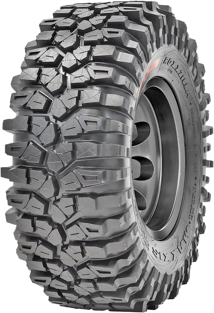 System 3 Matte Black Sb-6 Beadlock & Maxxis Radial Roxxzilla Wheel & Tire Kit 3