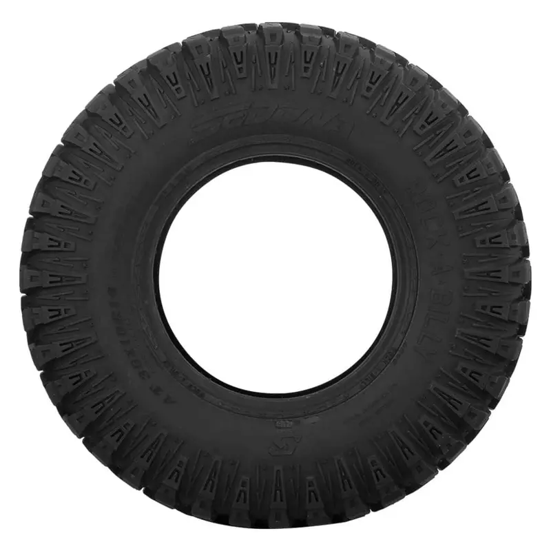 System 3 Matte Black Sb-7 Beadlock & Sedona Rockabilly Wheel & Tire Kit 4