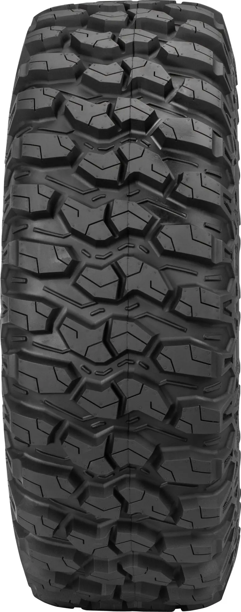 System 3 Matte Black Sb-8 Beadlock 6-Lug & Sedona Trail Saw Wheel & Tire Kit 3