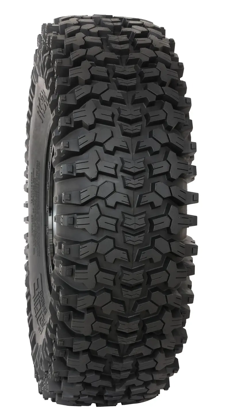 System 3 Matte Brushed Grey Sb-8 Beadlock 5-Lug & System 3 Rc500 10 Ply Rock Crawler Wheel & Tire Kit 3
