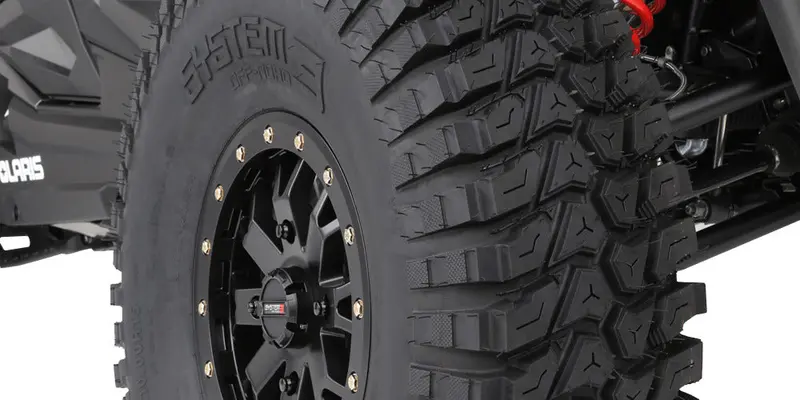 System 3 Matte Gunmetal Sb-5 Beadlock & System 3 Radial Xcr350 Utv Wheel & Tire Kit 7