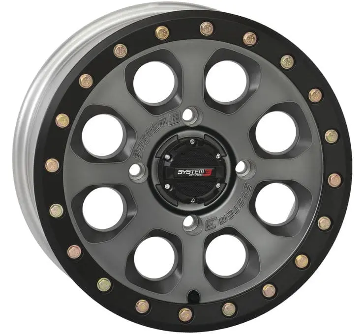 System 3 Sb-7 Beadlock Wheels – Titanium 1
