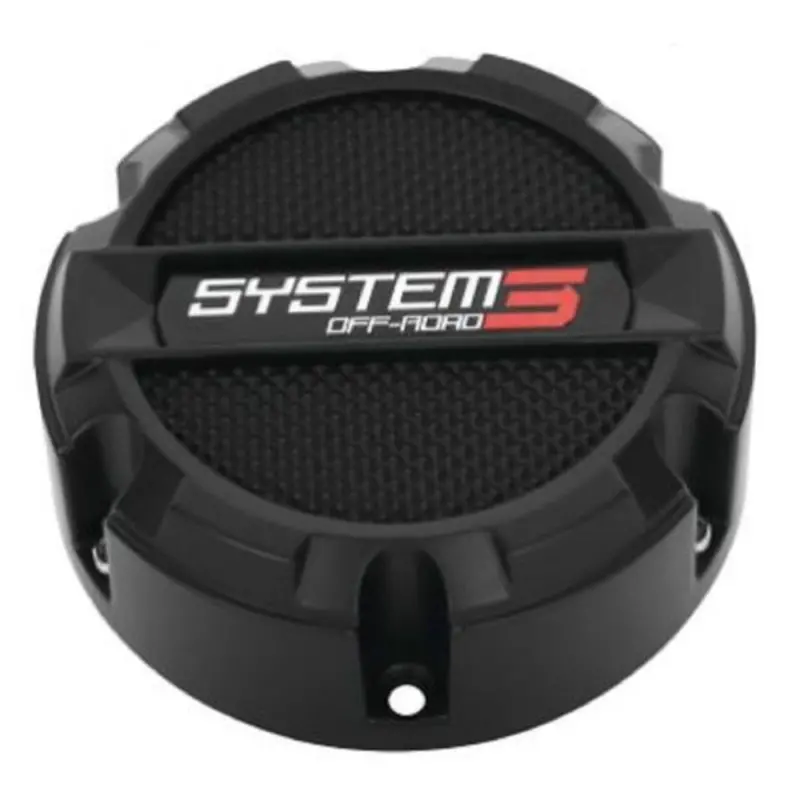 System 3 St-4/Sb-4/St-5/Sb-5 Center Wheel Cap - Gloss Black 1