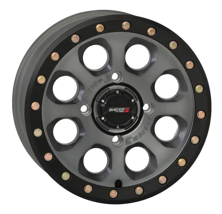 System 3 Titanium Sb-7 Beadlock & Maxxis Liberty Performance Off Road Wheel & Tire Kit 2