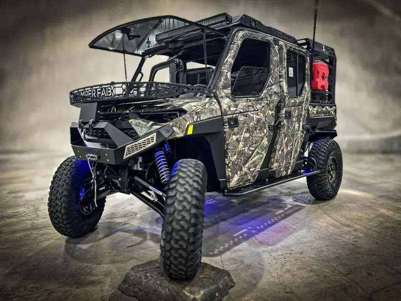 Thumper Fab '18-'24 Polaris Ranger 1000 Oem Hood Rack & Thumper Bumper 2