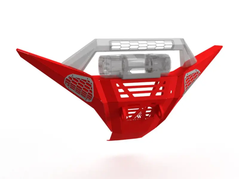 Thumper Fab '24-'26 Polaris Xpedition Adv Front Winch Bumper 3