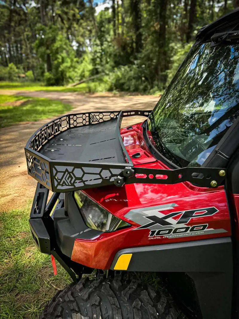 Thumper Fab '25+ Polaris Ranger 1000 Oem Bumper Hood Basket 1