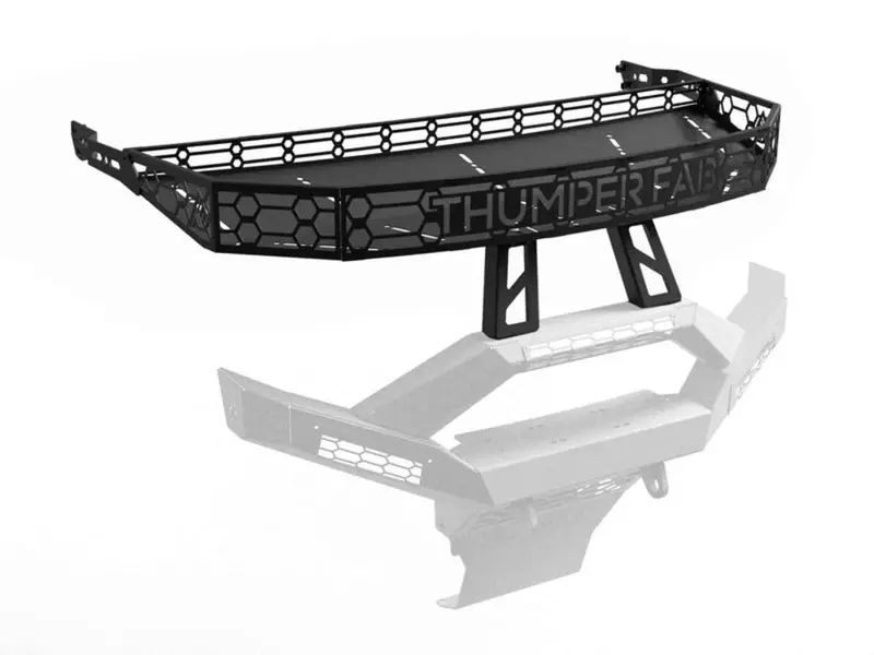 Thumper Fab '25+ Polaris Ranger 1000 Thumper Bumper Hood Basket 1