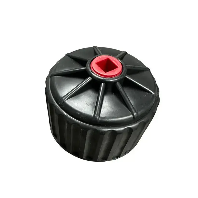 Thumper Fab 5 Gallon Jug Lid With Black Threaded Plug 1