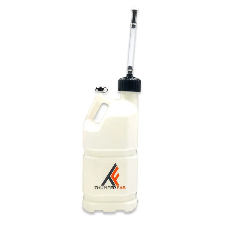 Thumper Fab 5 Gallon Utility Jug With Filler Hose White - Single 1