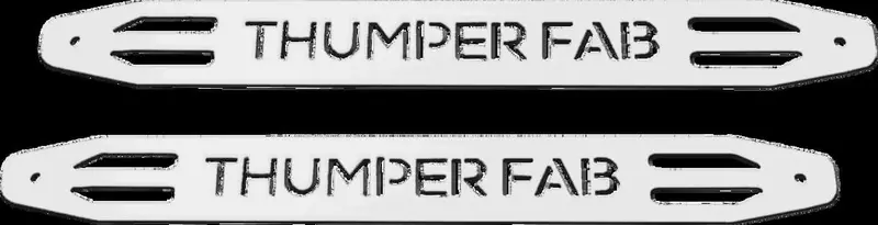 Thumper Fab 800Sx Nerf Rails 3-Seat Accent Panel Set 2